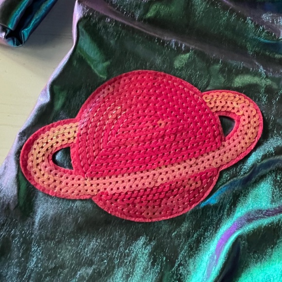 Pottery Barn Kids Shiny Blue and Purple Astronaut Costume - Picture 13 of 16